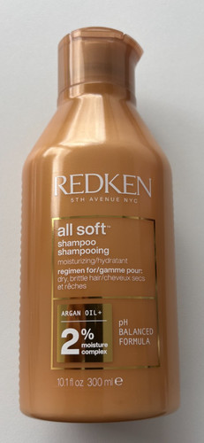 Redken all soft shampoo - soft, 300ml