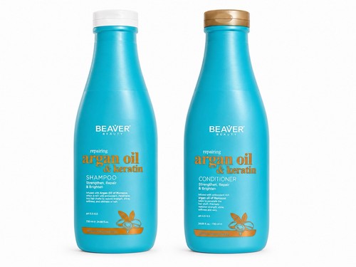 Beaver argan oil keratin - oil, &