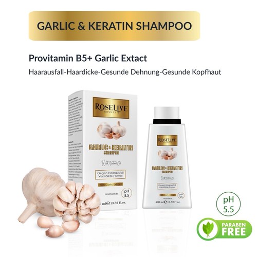 Knoblauch keratin shampoo - knoblauch,