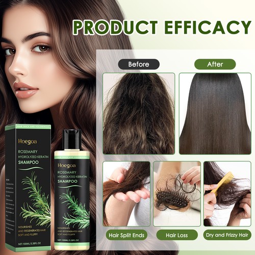 Rosmarin keratin shampoo für - rosmarin,