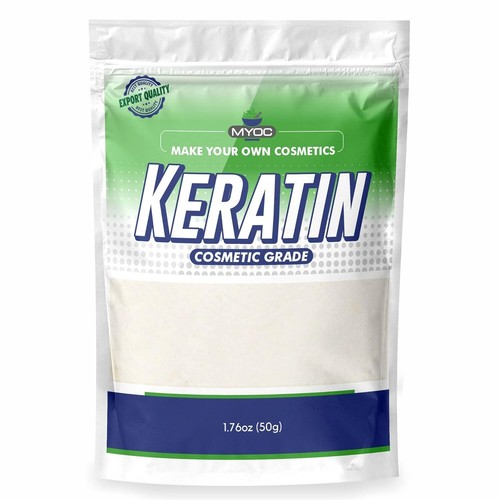 Myoc keratin pulver pure - keratin,
